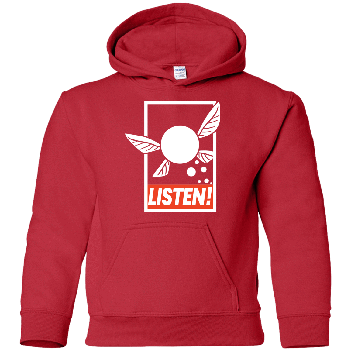 Sweatshirts Red / YS LISTEN! Youth Hoodie