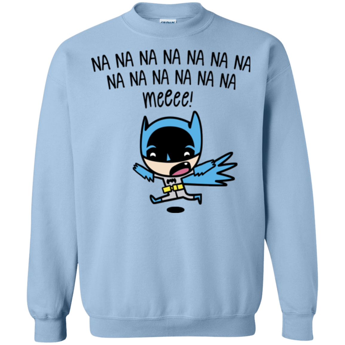 Sweatshirts Light Blue / Small Little Bat Boy Crewneck Sweatshirt