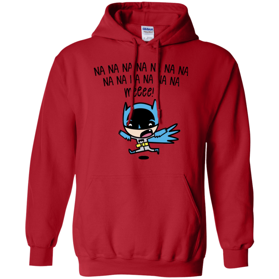 Sweatshirts Red / Small Little Bat Boy Pullover Hoodie