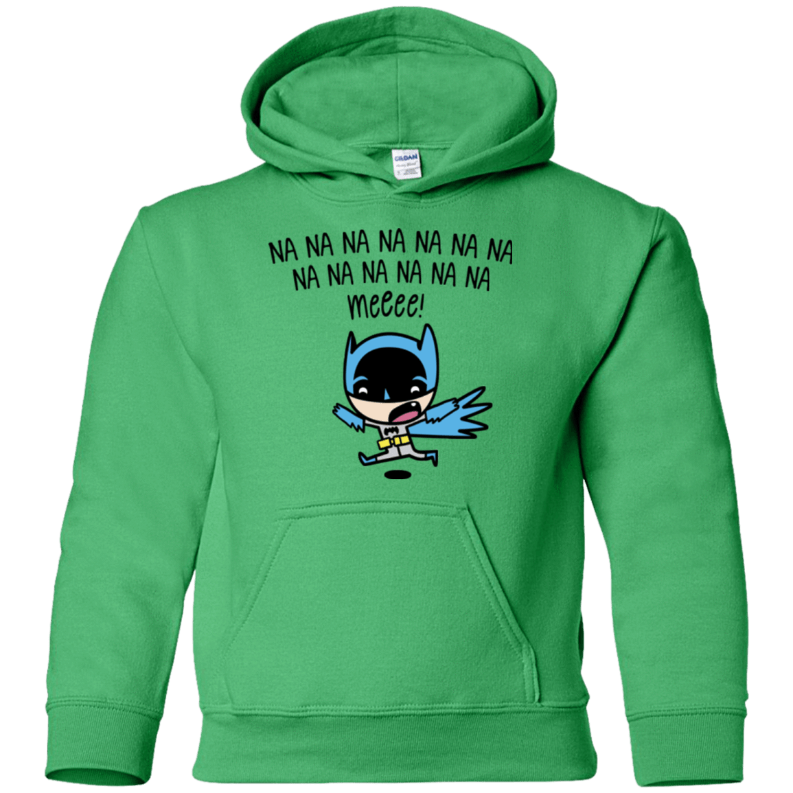 Sweatshirts Irish Green / YS Little Bat Boy Youth Hoodie