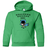 Sweatshirts Irish Green / YS Little Bat Boy Youth Hoodie