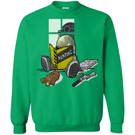 Sweatshirts Irish Green / Small Little Boba Crewneck Sweatshirt