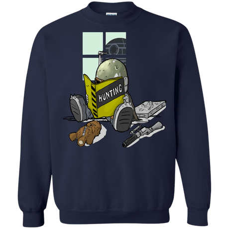 Sweatshirts Navy / Small Little Boba Crewneck Sweatshirt