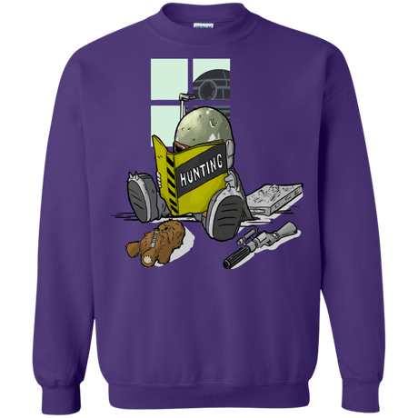 Sweatshirts Purple / Small Little Boba Crewneck Sweatshirt