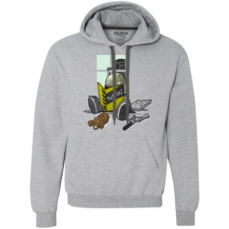 Sweatshirts Sport Grey / Small Little Boba Premium Fleece Hoodie