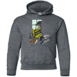 Sweatshirts Dark Heather / YS Little Boba Youth Hoodie