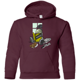 Sweatshirts Maroon / YS Little Boba Youth Hoodie