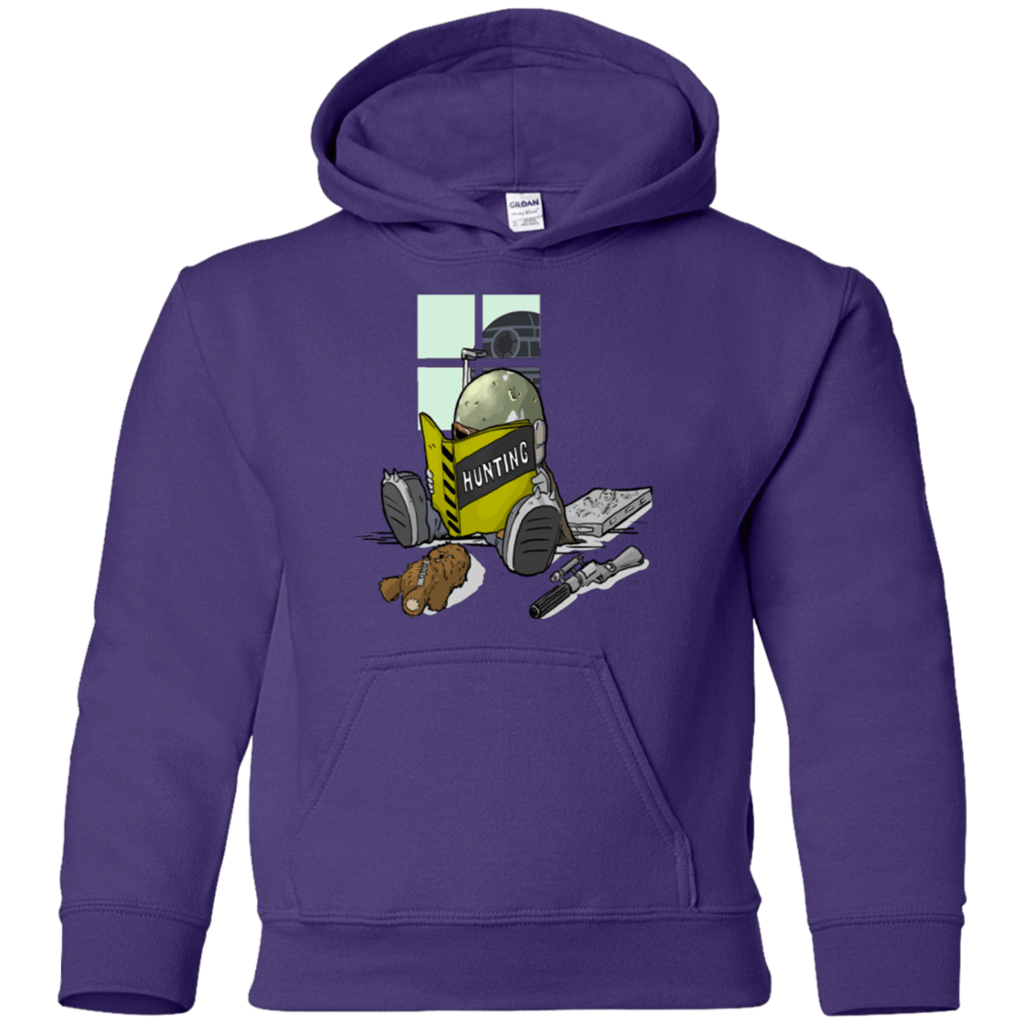Sweatshirts Purple / YS Little Boba Youth Hoodie