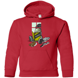 Sweatshirts Red / YS Little Boba Youth Hoodie