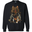 Sweatshirts Black / S Little Foxy Watercolor Crewneck Sweatshirt
