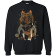 Sweatshirts Black / S Little Foxy Watercolor Crewneck Sweatshirt