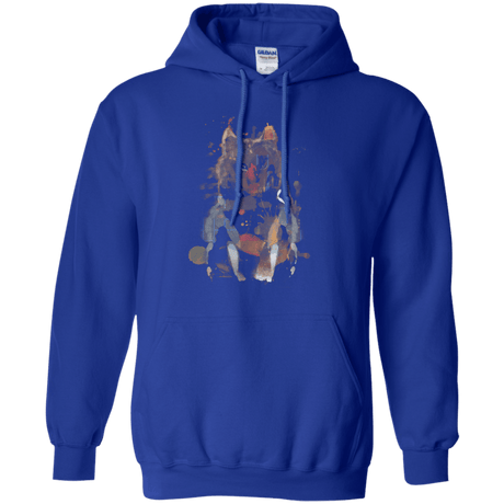 Sweatshirts Royal / S Little Foxy Watercolor Pullover Hoodie