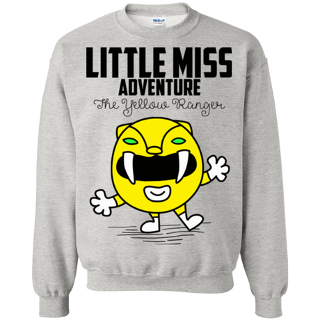 Sweatshirts Ash / Small Little Miss Adventure Crewneck Sweatshirt