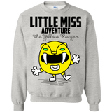 Sweatshirts Ash / Small Little Miss Adventure Crewneck Sweatshirt