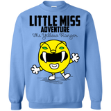 Sweatshirts Carolina Blue / Small Little Miss Adventure Crewneck Sweatshirt