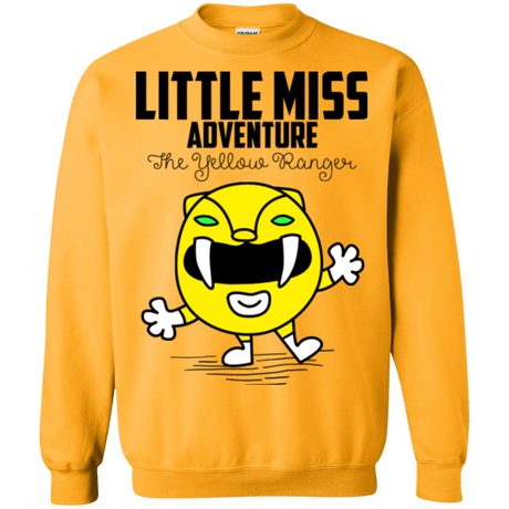 Sweatshirts Gold / Small Little Miss Adventure Crewneck Sweatshirt