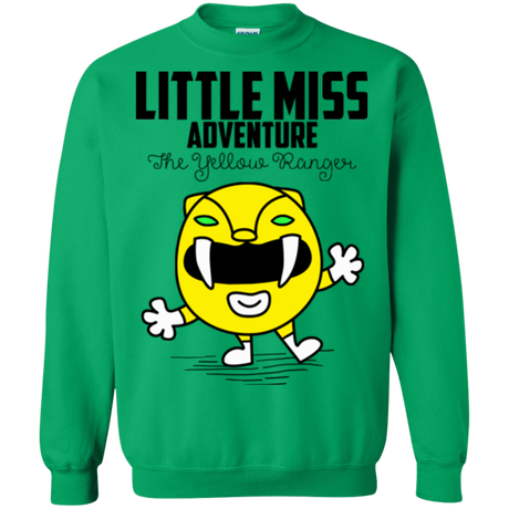 Sweatshirts Irish Green / Small Little Miss Adventure Crewneck Sweatshirt