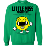 Sweatshirts Irish Green / Small Little Miss Adventure Crewneck Sweatshirt