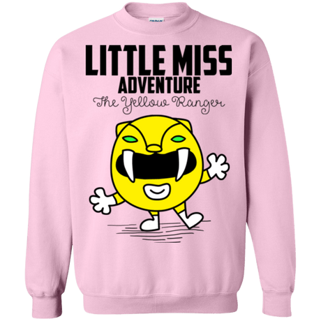 Sweatshirts Light Pink / Small Little Miss Adventure Crewneck Sweatshirt