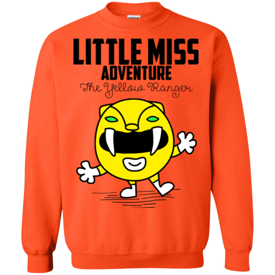 Sweatshirts Orange / Small Little Miss Adventure Crewneck Sweatshirt