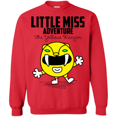 Sweatshirts Red / Small Little Miss Adventure Crewneck Sweatshirt
