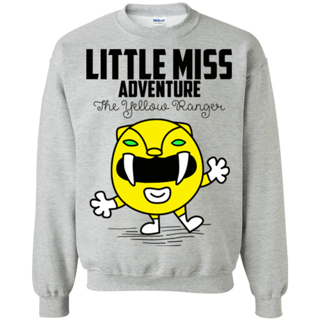 Sweatshirts Sport Grey / Small Little Miss Adventure Crewneck Sweatshirt