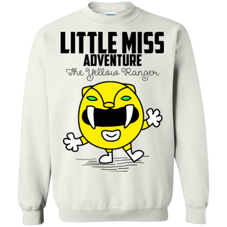 Sweatshirts White / Small Little Miss Adventure Crewneck Sweatshirt