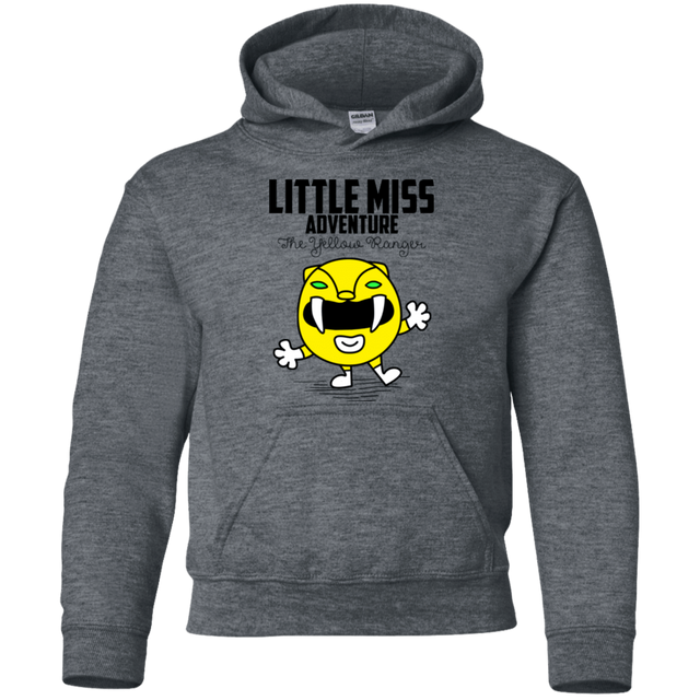 Sweatshirts Dark Heather / YS Little Miss Adventure Youth Hoodie