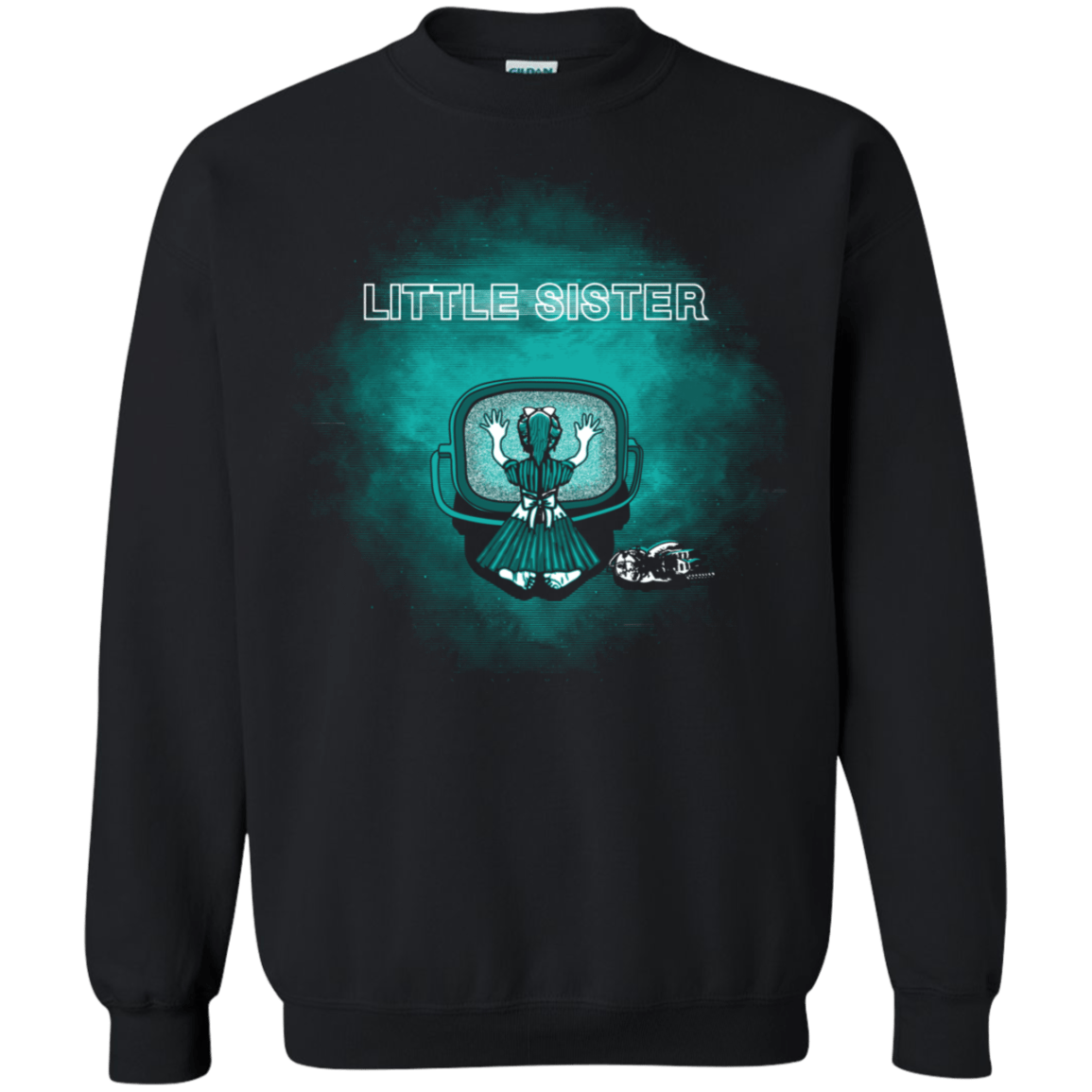 Sweatshirts Black / S Little Sister Crewneck Sweatshirt