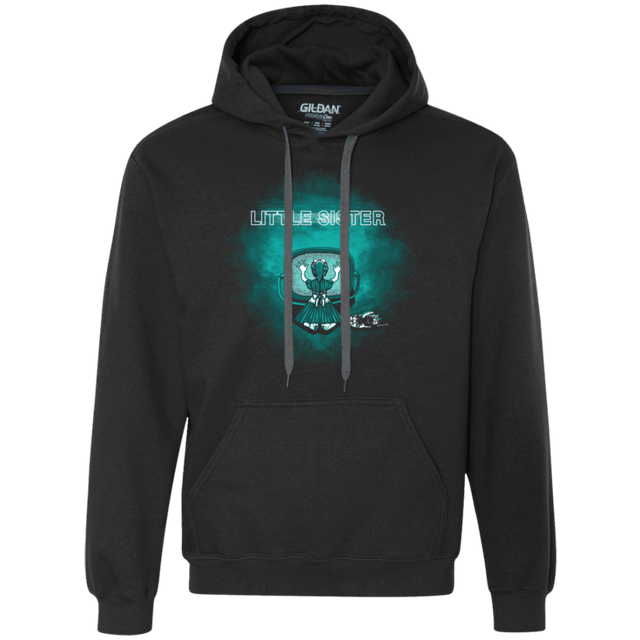Sweatshirts Black / S Little Sister Premium Fleece Hoodie