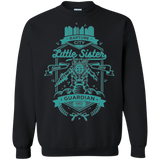 Sweatshirts Black / Small Little Sister Protector Crewneck Sweatshirt