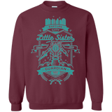 Sweatshirts Maroon / Small Little Sister Protector Crewneck Sweatshirt