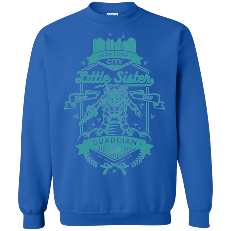 Sweatshirts Royal / Small Little Sister Protector Crewneck Sweatshirt