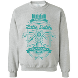 Sweatshirts Sport Grey / Small Little Sister Protector Crewneck Sweatshirt