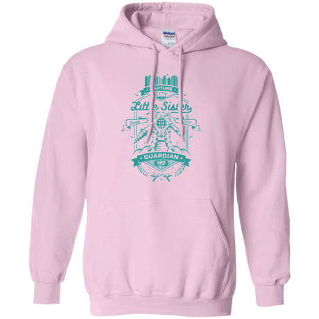 Sweatshirts Light Pink / Small Little Sister Protector Pullover Hoodie