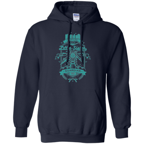 Sweatshirts Navy / Small Little Sister Protector Pullover Hoodie