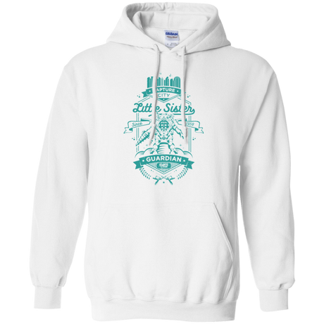 Sweatshirts White / Small Little Sister Protector Pullover Hoodie
