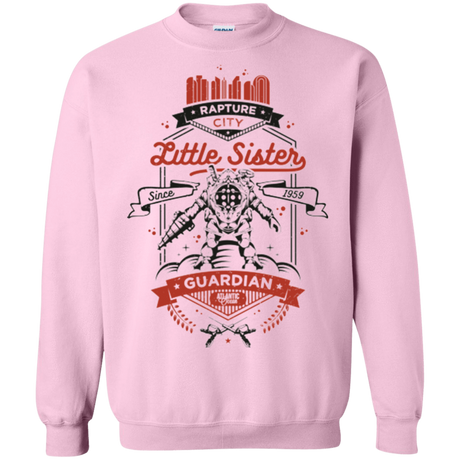 Sweatshirts Light Pink / Small Little Sister Protector V2 Crewneck Sweatshirt