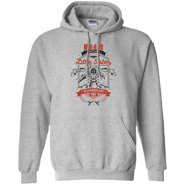Sweatshirts Sport Grey / Small Little Sister Protector V2 Pullover Hoodie