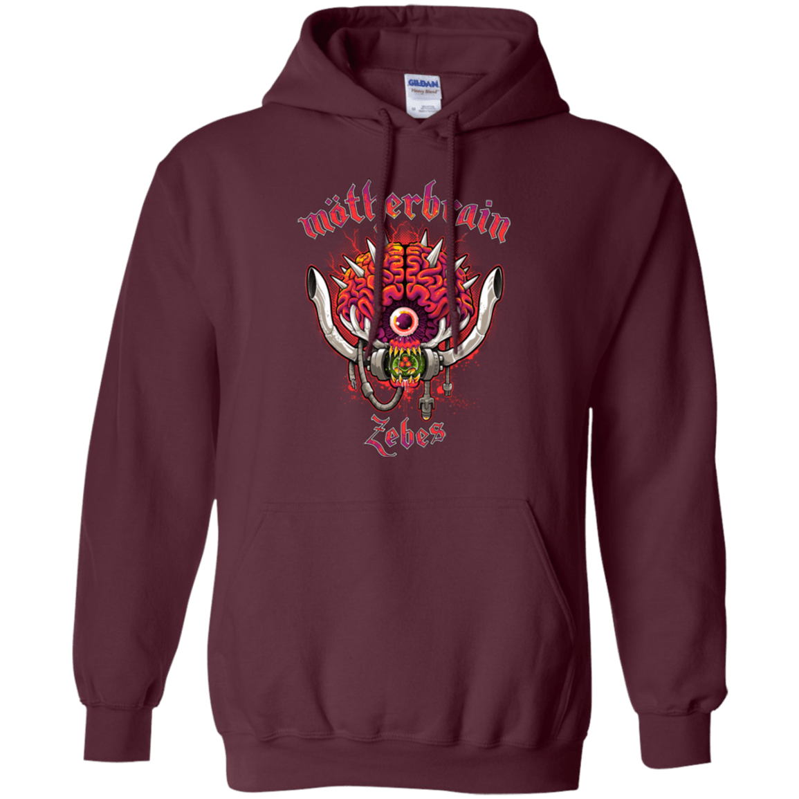 Sweatshirts Maroon / Small Live From Zebes Pullover Hoodie