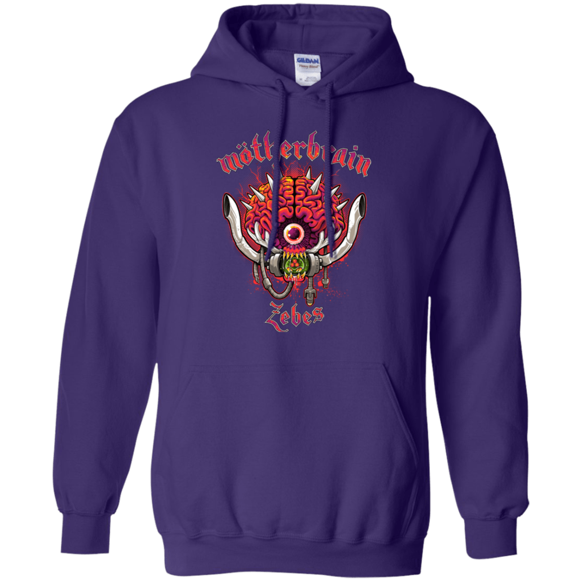 Sweatshirts Purple / Small Live From Zebes Pullover Hoodie