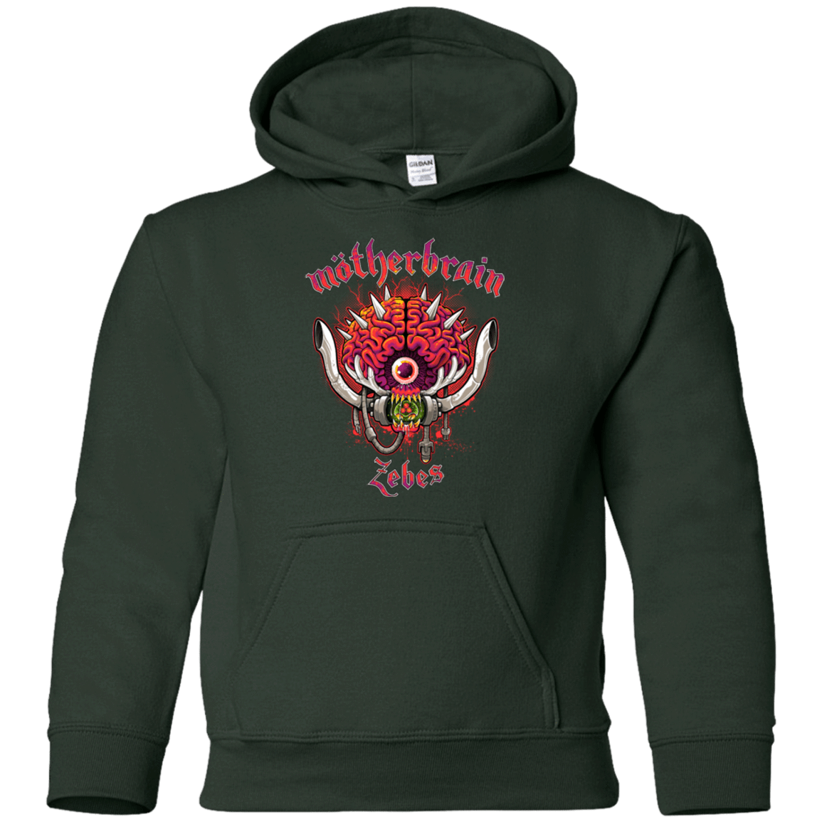 Sweatshirts Forest Green / YS Live From Zebes Youth Hoodie