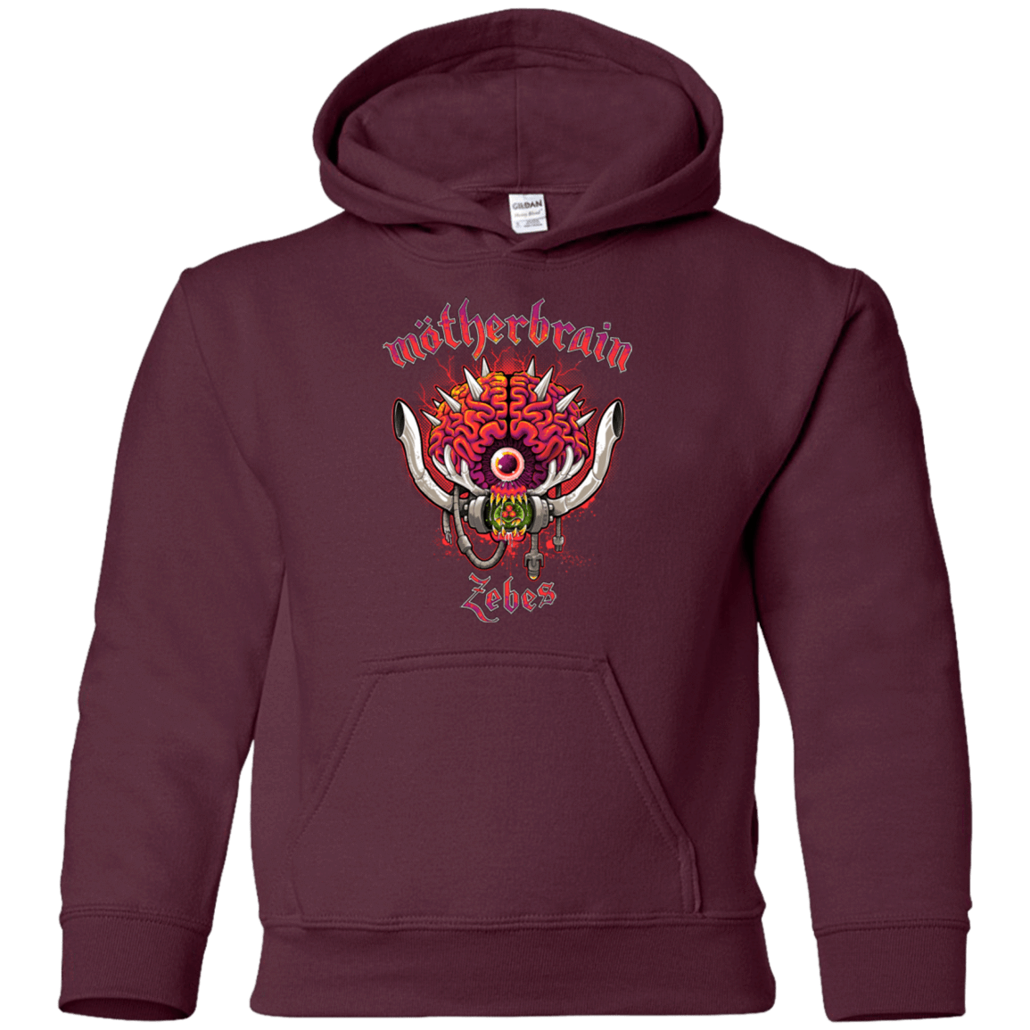 Sweatshirts Maroon / YS Live From Zebes Youth Hoodie