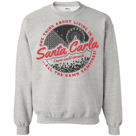 Sweatshirts Ash / Small Living in Santa Carla Crewneck Sweatshirt