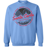 Sweatshirts Carolina Blue / Small Living in Santa Carla Crewneck Sweatshirt