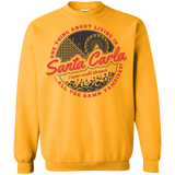 Sweatshirts Gold / Small Living in Santa Carla Crewneck Sweatshirt