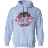 Sweatshirts Light Blue / Small Living in Santa Carla Pullover Hoodie