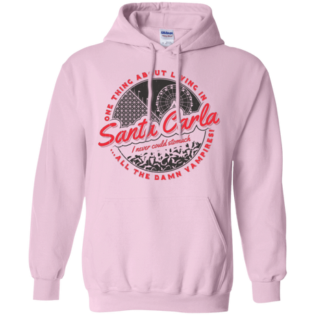 Sweatshirts Light Pink / Small Living in Santa Carla Pullover Hoodie