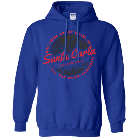 Sweatshirts Royal / Small Living in Santa Carla Pullover Hoodie