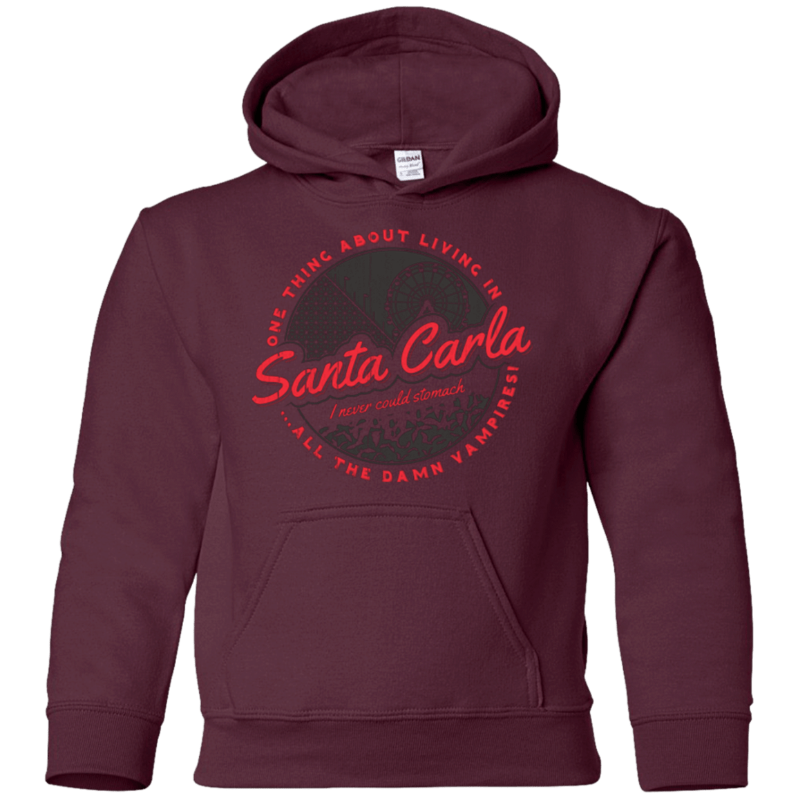 Living in Santa Carla Youth Hoodie